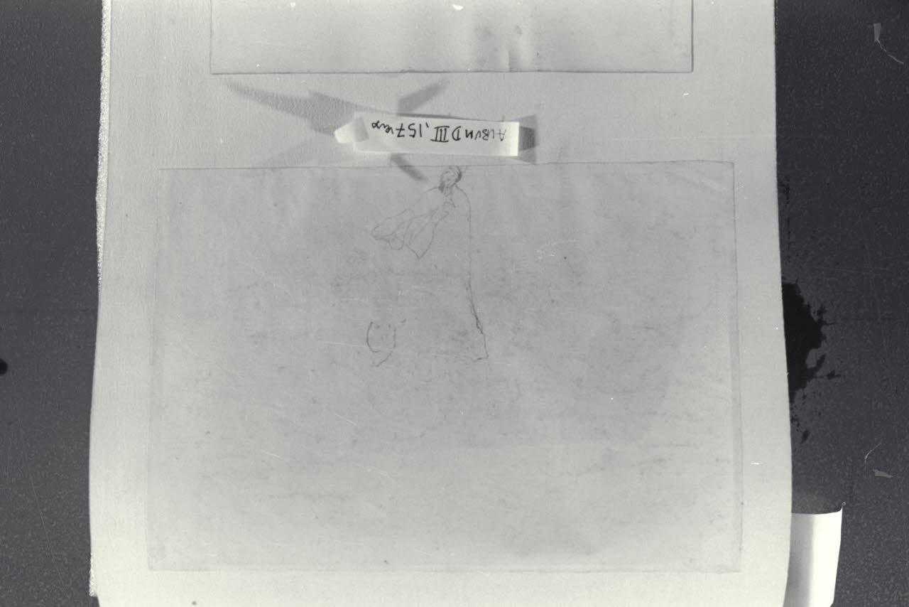 Schizzo, Schizzo (disegno) di Durini, Alessandro (sec. XIX)