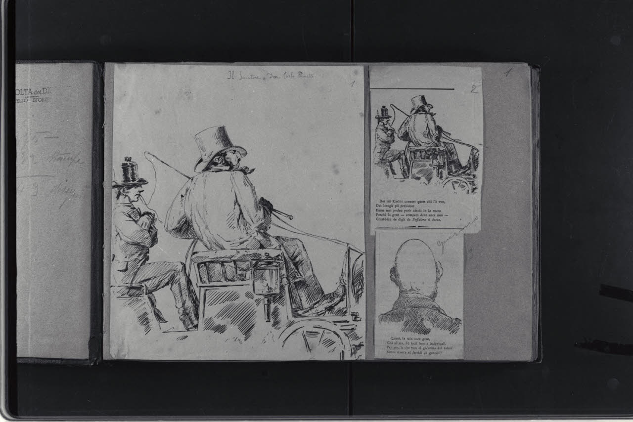 Il Senatore Don Carlo Prinetti (disegno) di Durini, Antonio (secc. XIX/ XX)