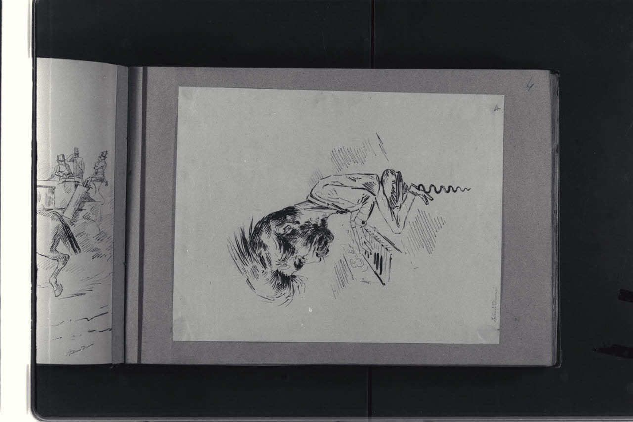 Prof. Carlo Andreoli (disegno) di Durini, Antonio (secc. XIX/ XX)