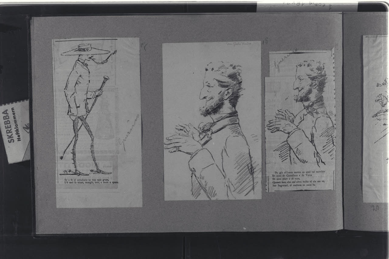 Don Giulio Venino (disegno) di Durini, Antonio (secc. XIX/ XX)