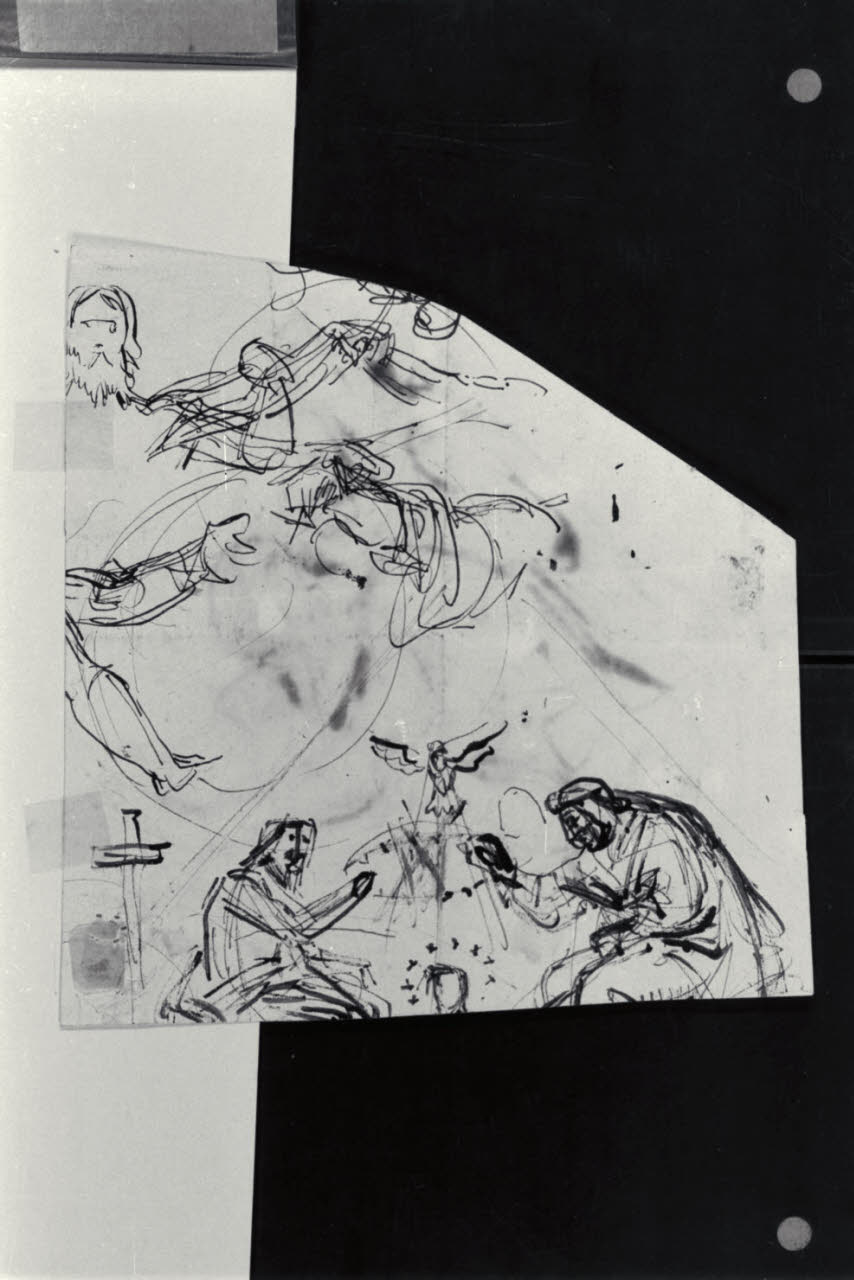 Schizzi vari di figure (disegno) di Sabatelli, Luigi (secc. XVIII/ XIX)