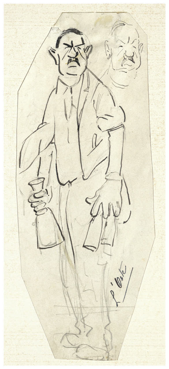 Oste, Oste (disegno) di Cagnoni, Amero (sec. XX)