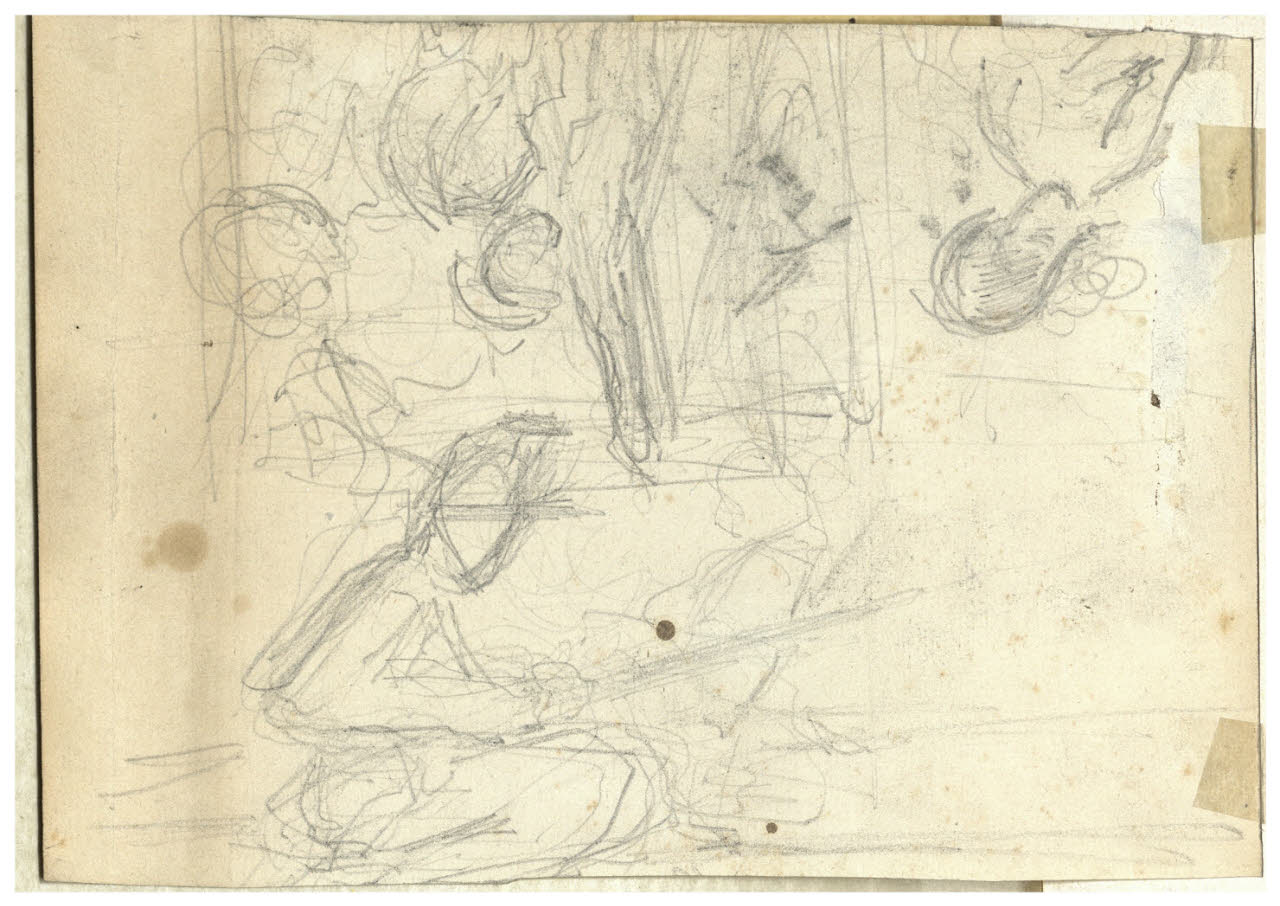 Schizzi, Schizzi (disegno) di Cagnoni, Amero (secc. XIX/ XX)