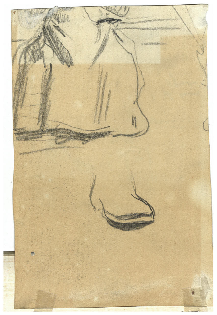 Schizzo (disegno) di Cagnoni, Amero (secc. XIX/ XX)