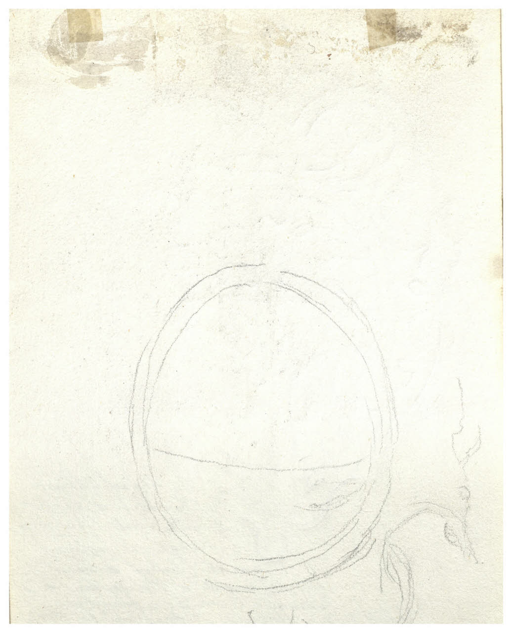 Schizzo di stemma, Schizzo di stemma (disegno) di Cagnoni, Amero (secc. XIX/ XX)
