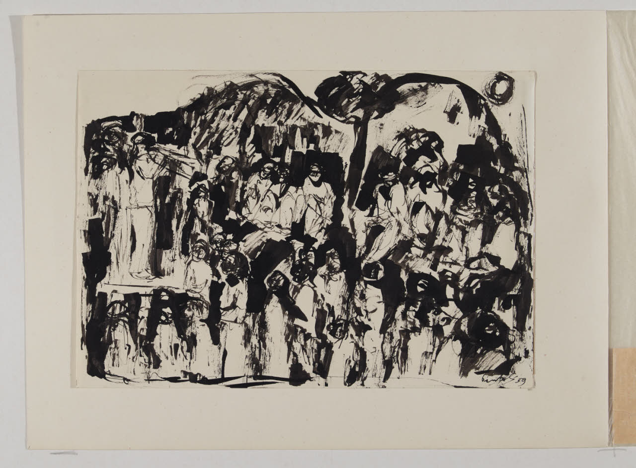 Canti di Orgosolo (disegno) di Pantoli, Primo (sec. XX)