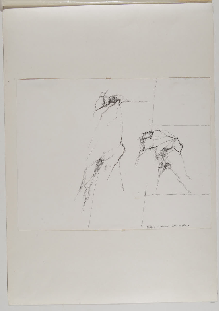 Composizione (disegno) di Bertoni, Maurizio (sec. XX)