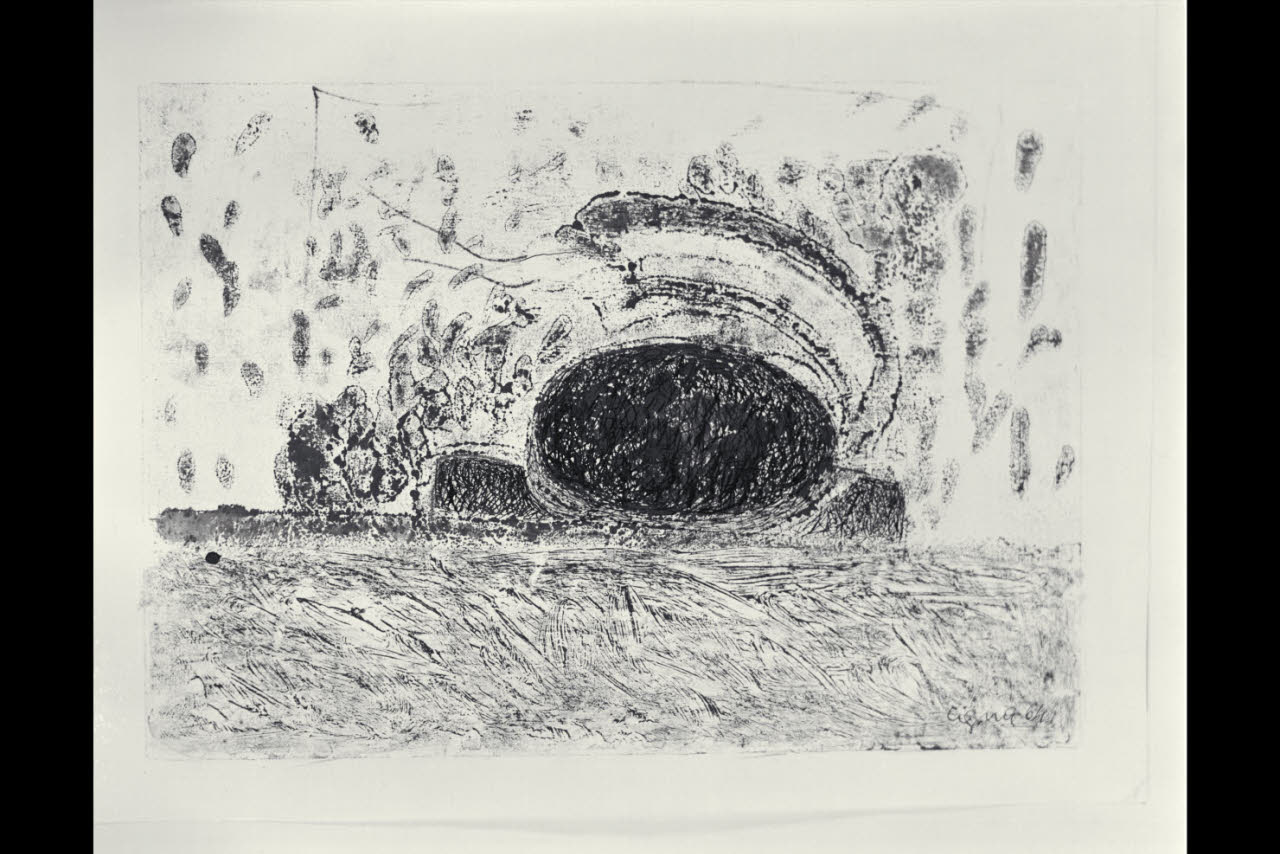 Composizione (disegno) di Cigna, Giorgio (sec. XX)