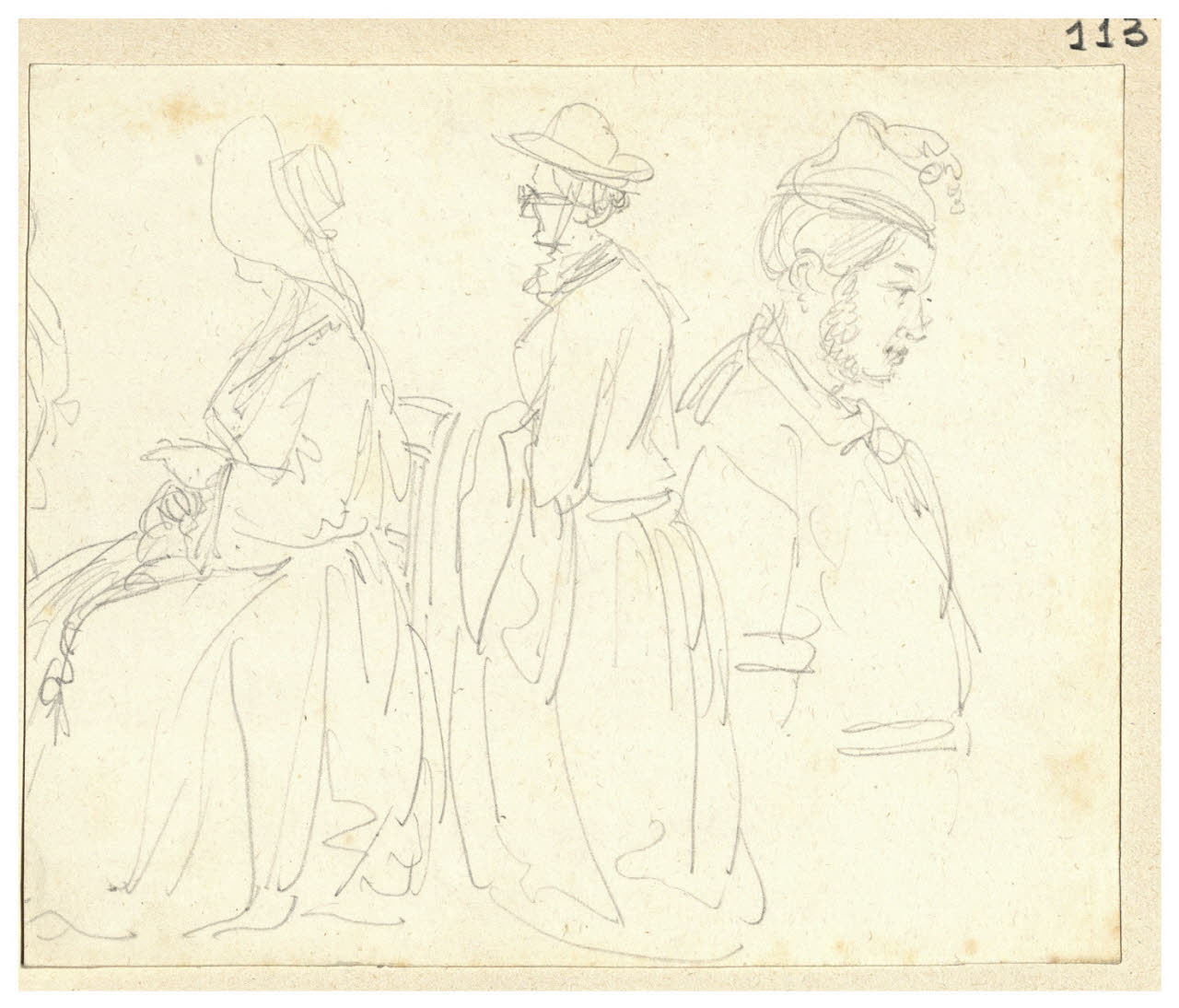 Figure (disegno) di Bettinelli, Luigi (seconda metà sec. XIX)