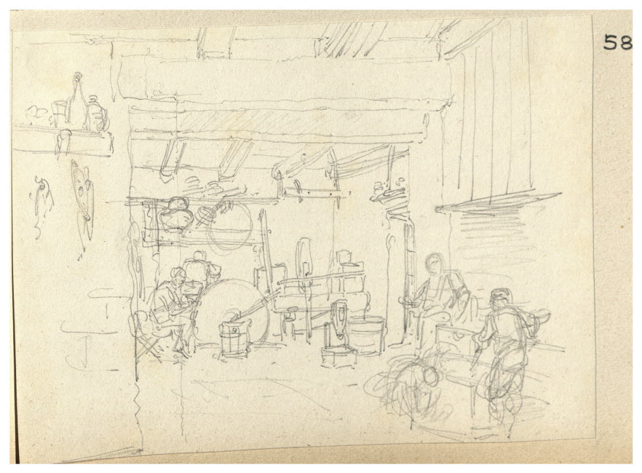 Bottega (disegno) di Bettinelli, Luigi (seconda metà sec. XIX)