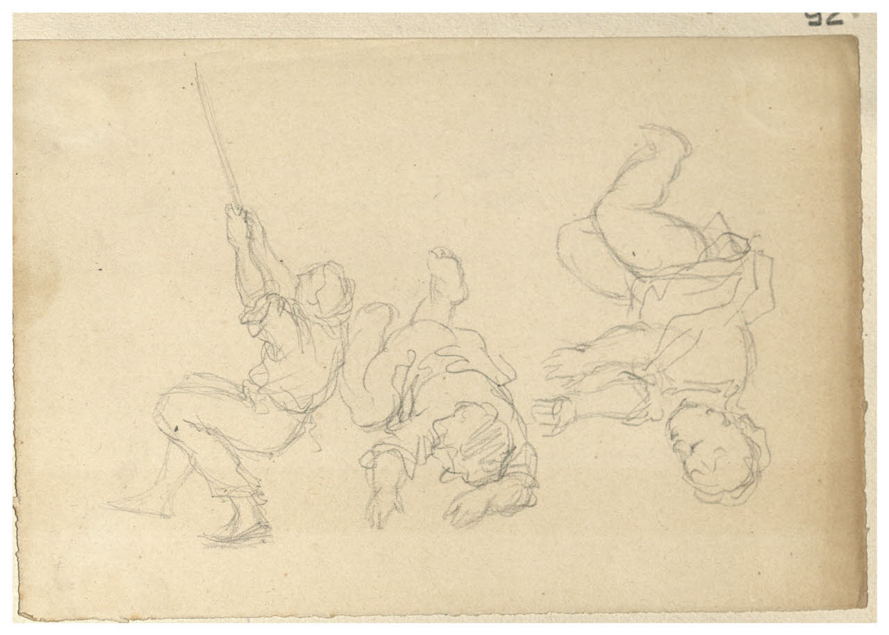 Figure diverse (disegno) di Bettinelli, Luigi (seconda metà sec. XIX)