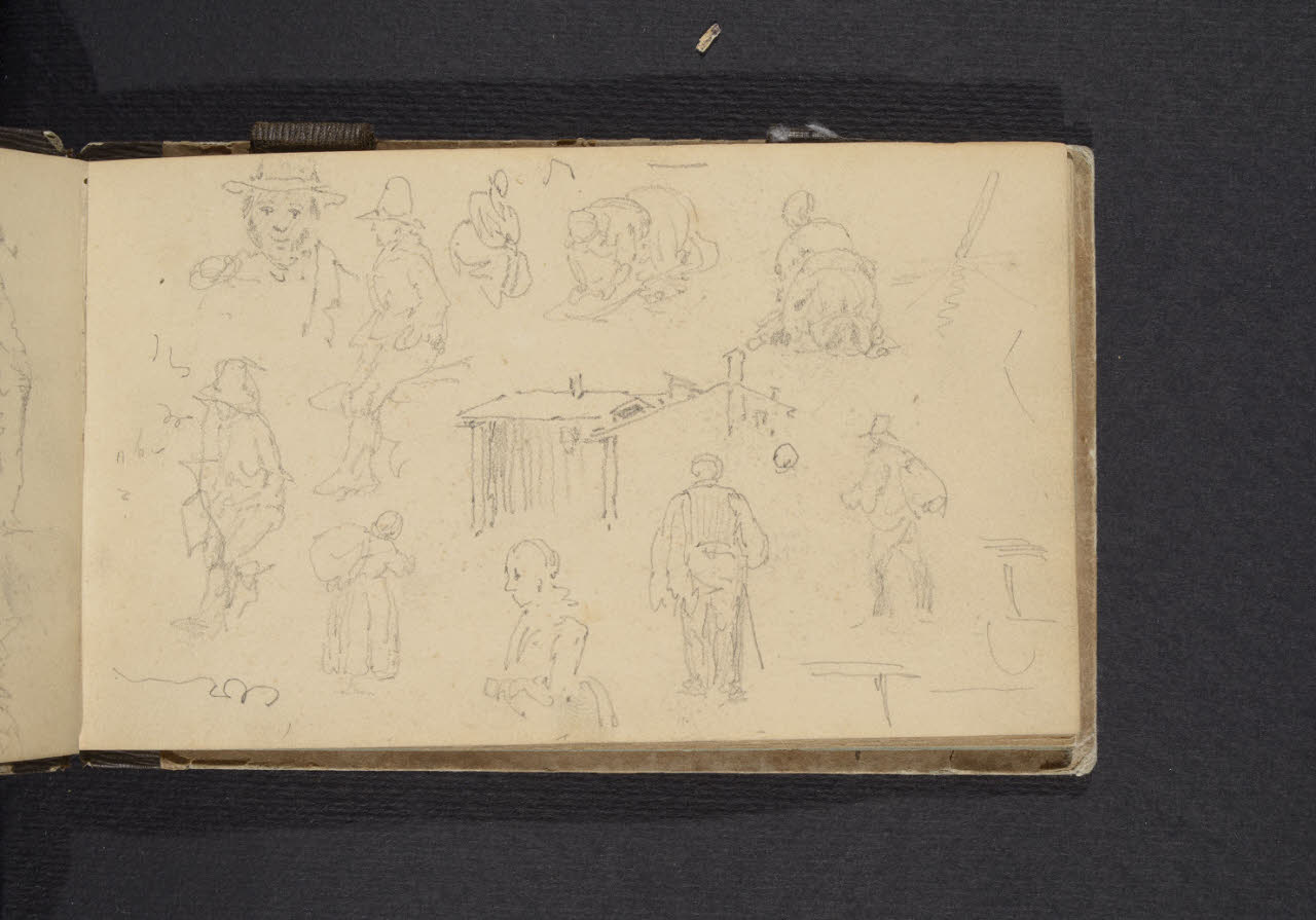 Album n. 1. Figurine varie (disegno) di Canella, Giuseppe (prima metà sec. XIX)