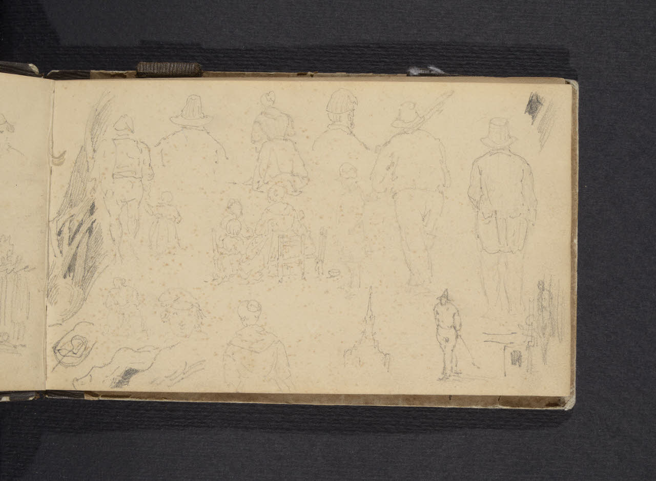 Album n. 1. Molte figurine (disegno) di Canella, Giuseppe (prima metà sec. XIX)