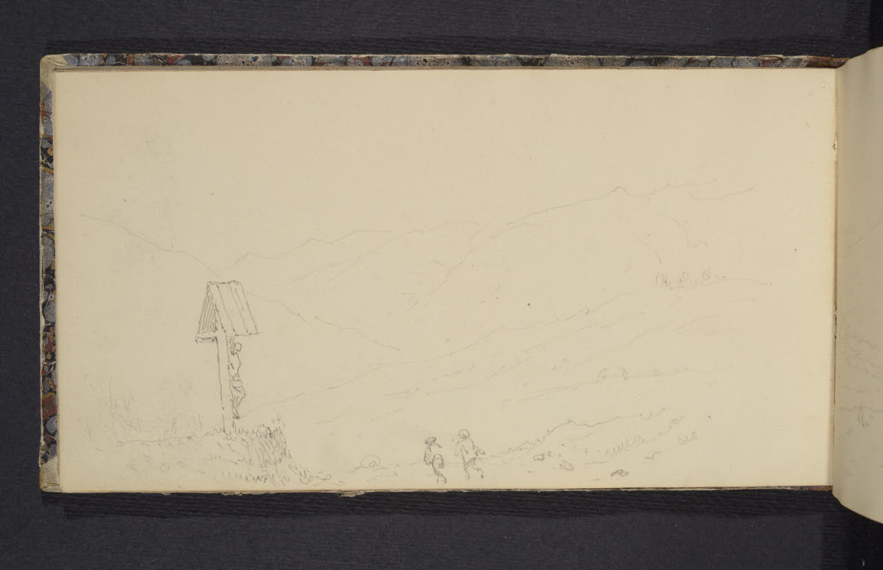 Album n. 2 - Milano, Lago di Garda, Tirolo e Trentino (disegno) di Canella, Giuseppe (prima metà sec. XIX)