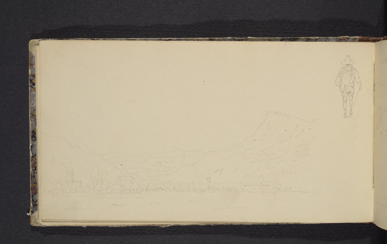 Album n. 2 - Milano, Lago di Garda, Tirolo e Trentino (disegno) di Canella, Giuseppe (prima metà sec. XIX)