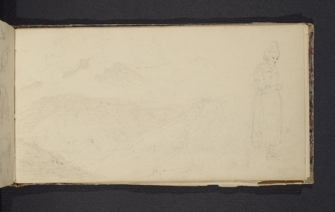 Album n. 2 - Milano, Lago di Garda, Tirolo e Trentino (disegno) di Canella, Giuseppe (prima metà sec. XIX)