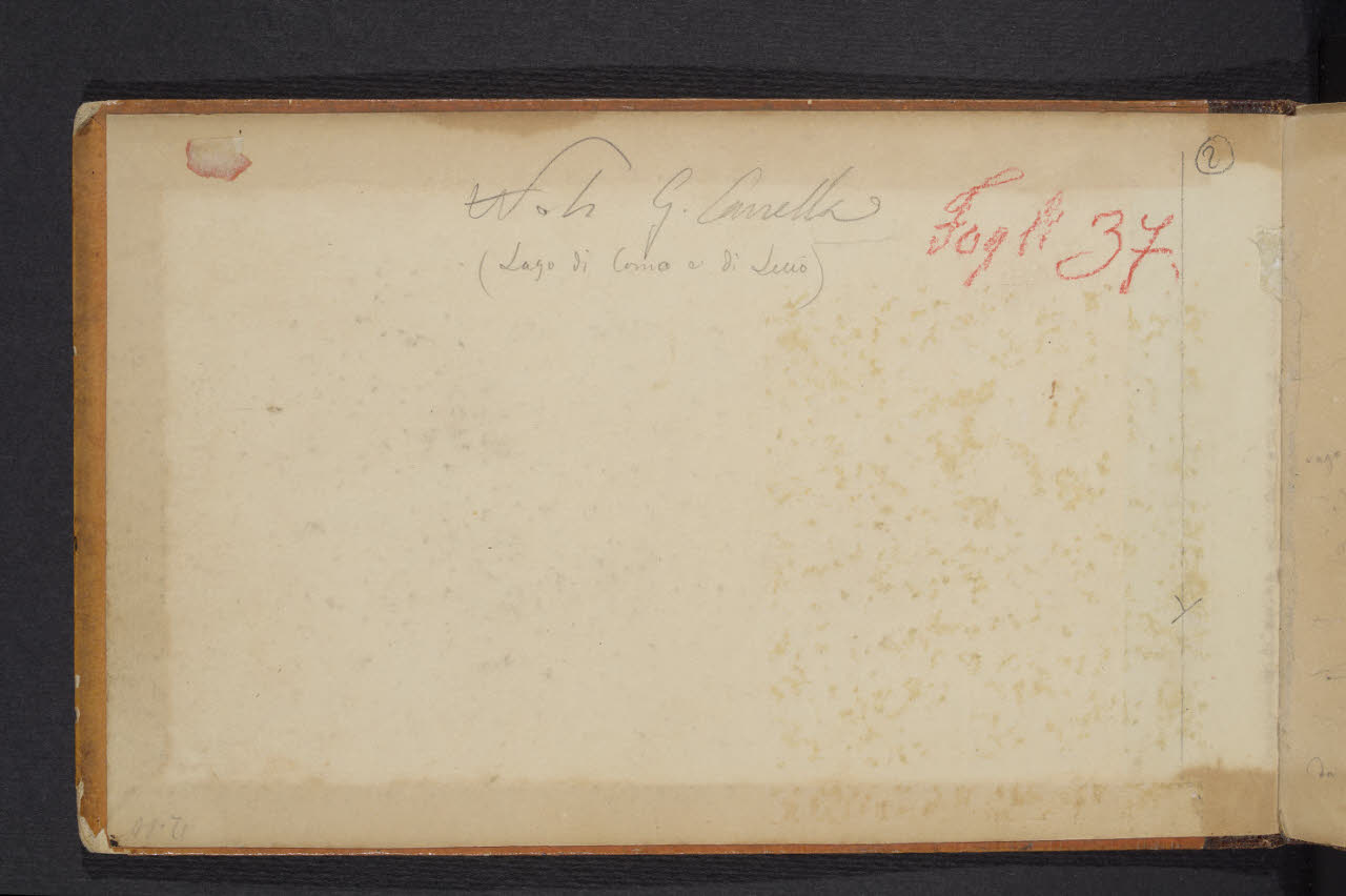 Album n. 3 - Lago di Como e di Lecco (disegno) di Canella, Giuseppe (prima metà sec. XIX)