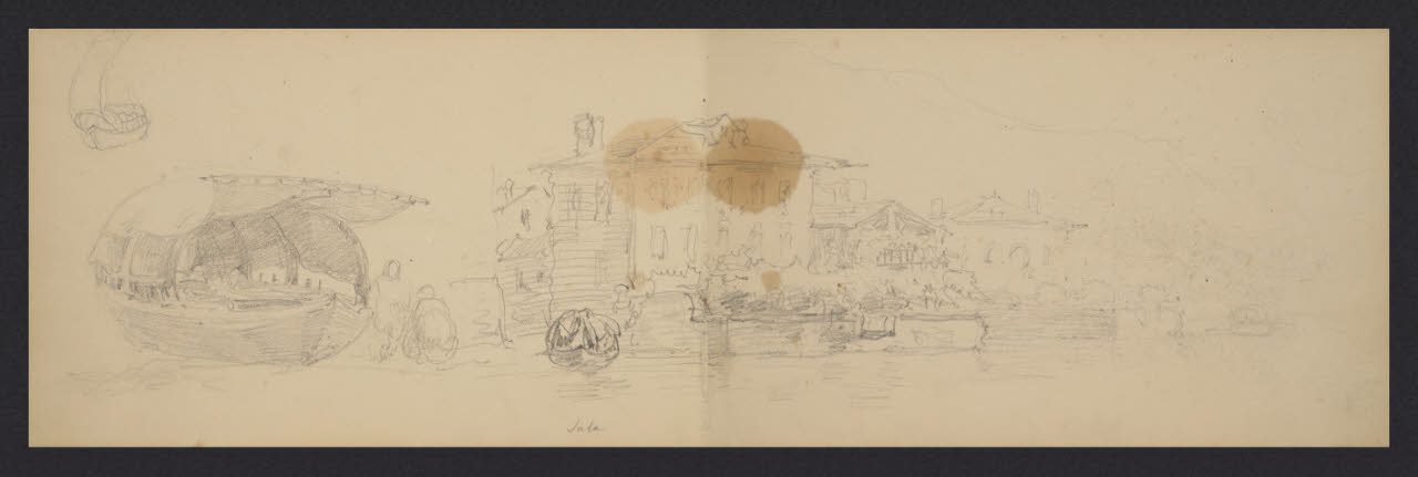 Album n. 3 - Lago di Como e di Lecco (disegno) di Canella, Giuseppe (prima metà sec. XIX)