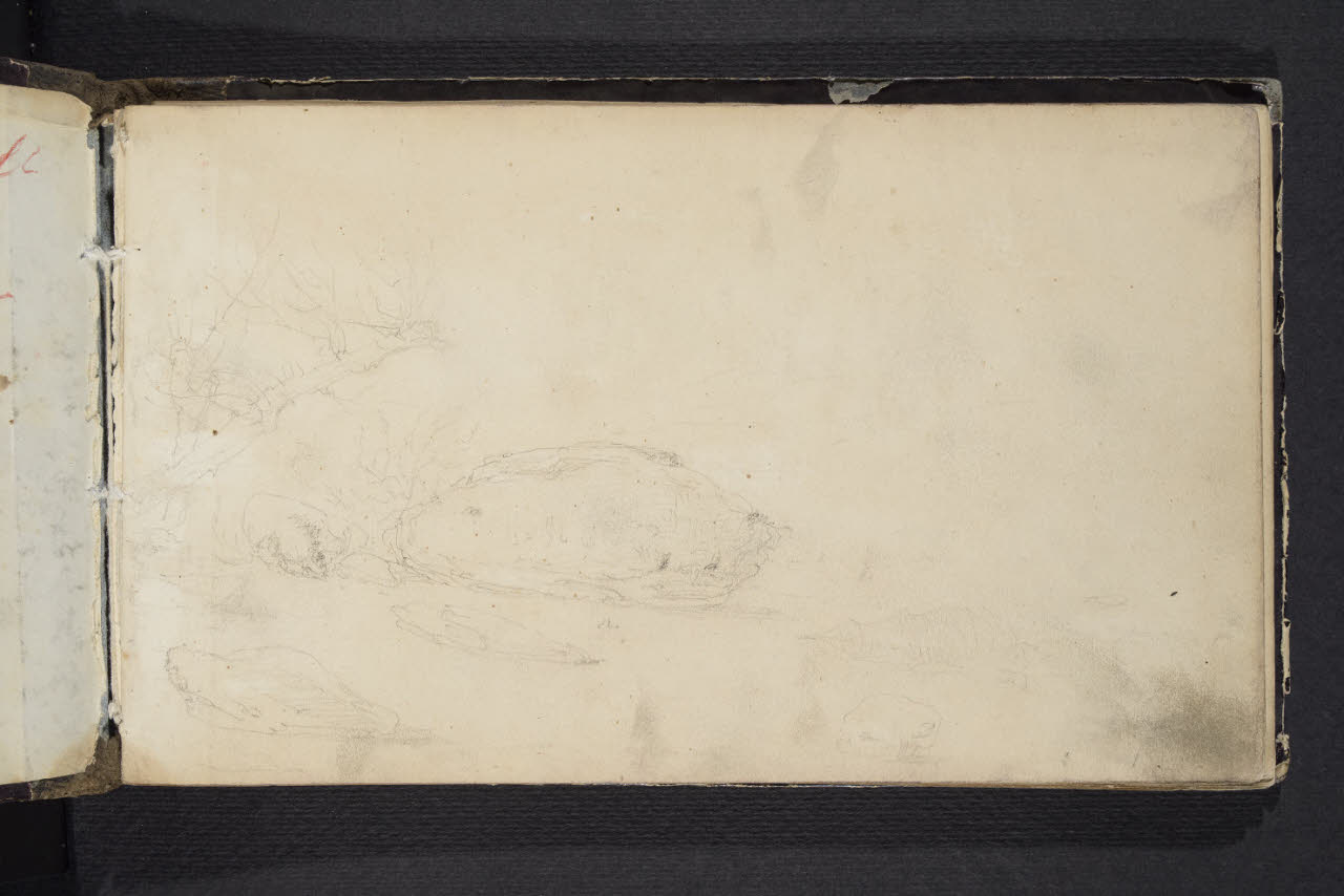 Album n. 4 (Ranco, Suna, Cannobio) (disegno) di Canella, Giuseppe (prima metà sec. XIX)