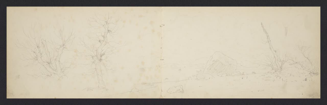 Album n. 4 (Ranco, Suna, Cannobio) (disegno) di Canella, Giuseppe (prima metà sec. XIX)