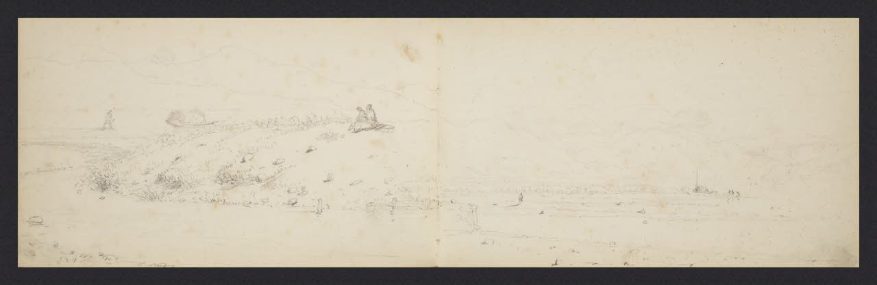 Album n. 4 (Ranco, Suna, Cannobio) (disegno) di Canella, Giuseppe (prima metà sec. XIX)