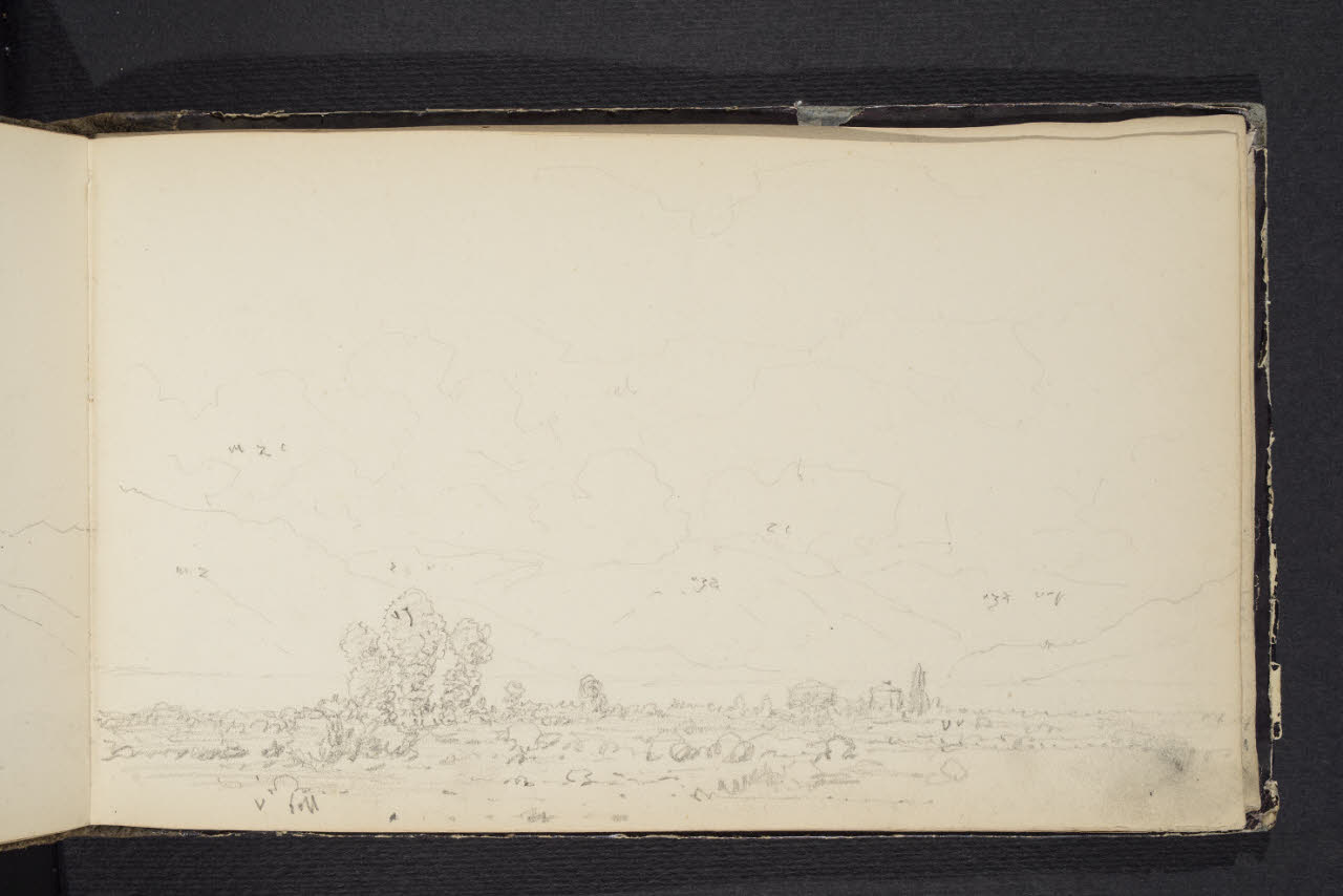 Album n. 4 (Ranco, Suna, Cannobio) (disegno) di Canella, Giuseppe (prima metà sec. XIX)