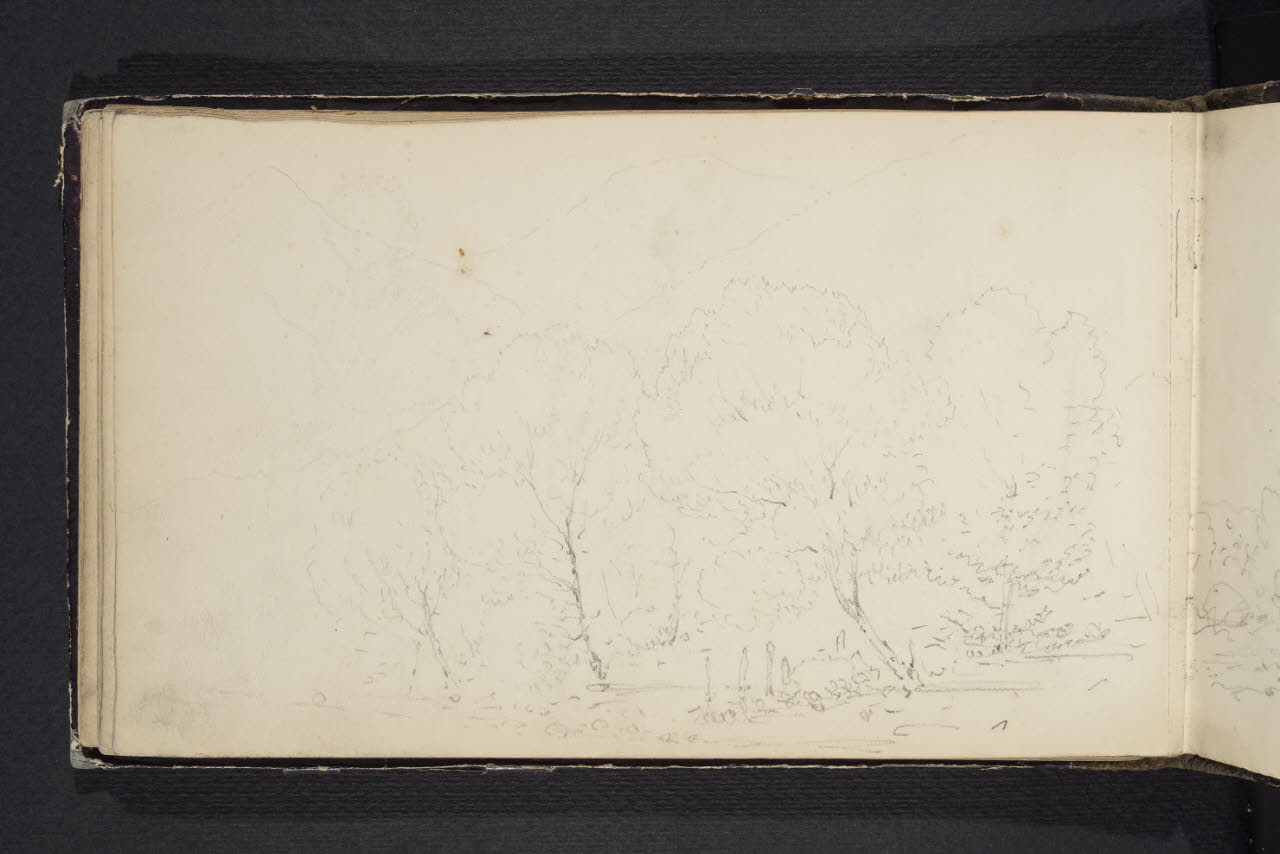 Album n. 4 (Ranco, Suna, Cannobio) (disegno) di Canella, Giuseppe (prima metà sec. XIX)