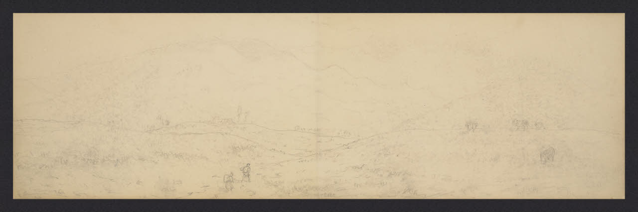 Album n. 5 - Territorio veronese e Lago di Garda (disegno) di Canella, Giuseppe (prima metà sec. XIX)