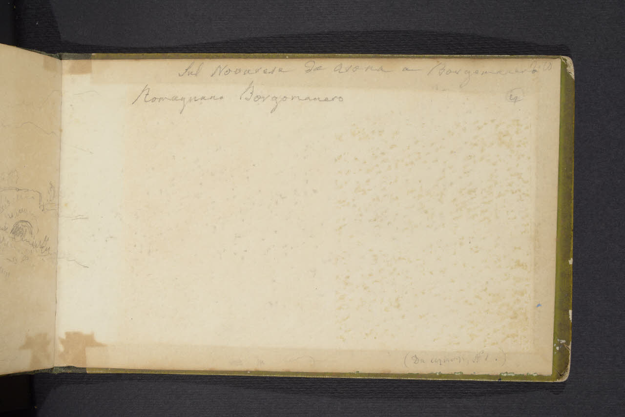 Album n. 5 - Territorio veronese e Lago di Garda (disegno) di Canella, Giuseppe (prima metà sec. XIX)