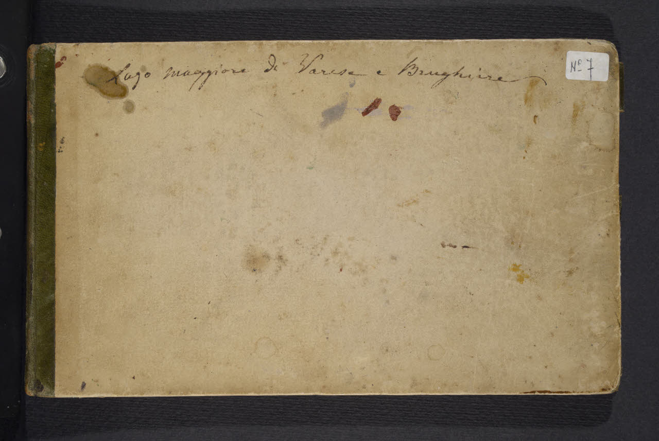 Album n. 7 - Lago Maggiore, di Varese e brughiere (disegno) di Canella, Giuseppe (prima metà sec. XIX)