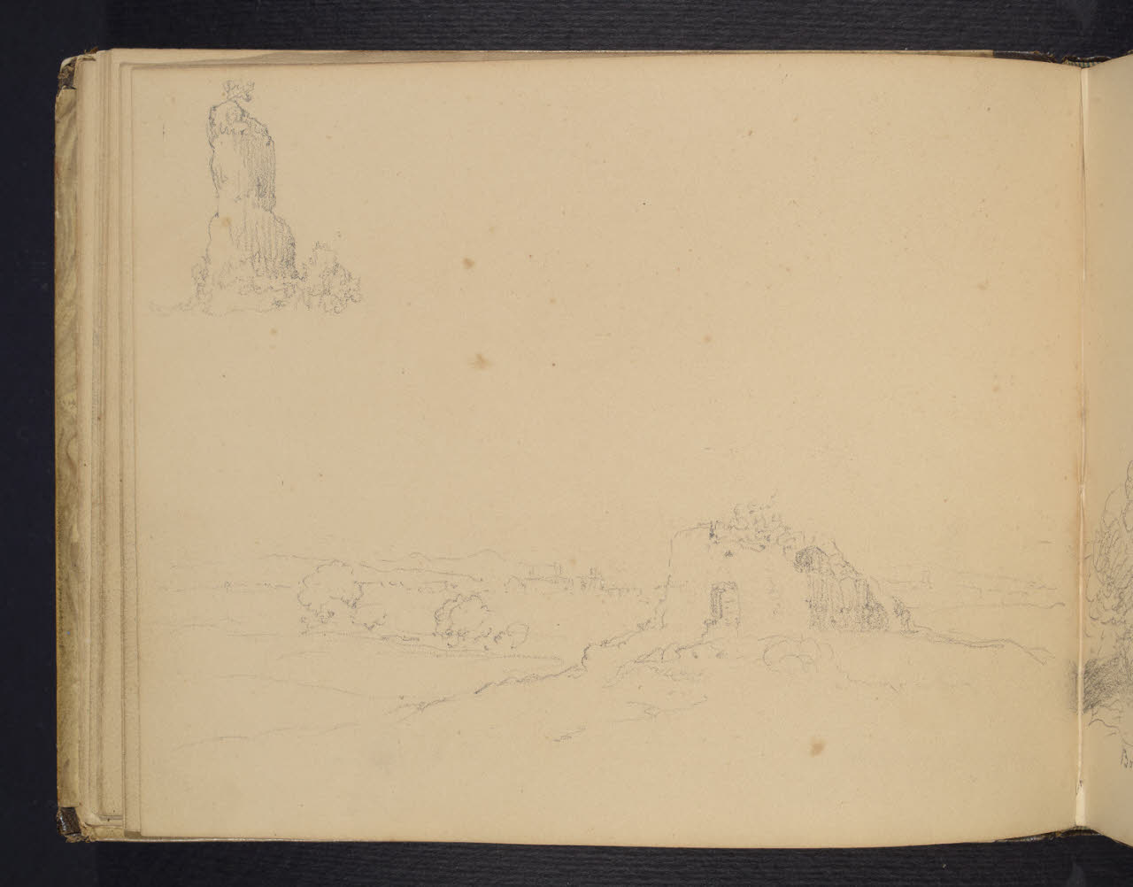 Album n. 8 - Roma - Livorno (disegno) di Canella, Giuseppe (prima metà sec. XIX)