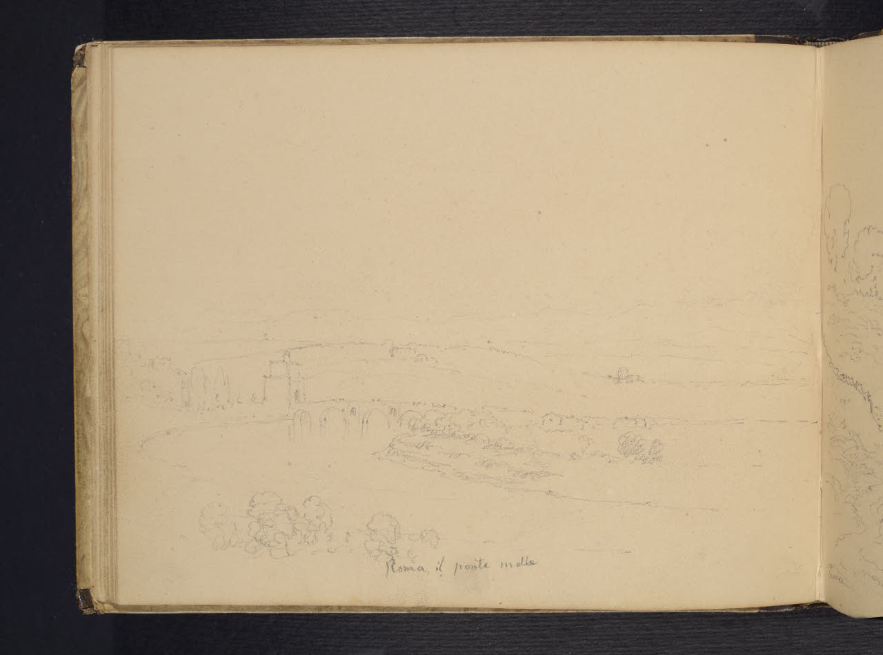 Album n. 8 - Roma - Livorno (disegno) di Canella, Giuseppe (prima metà sec. XIX)
