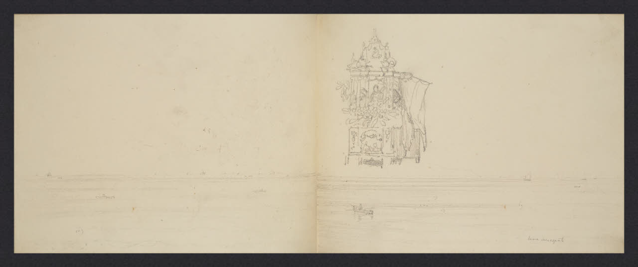 Album n. 9 - Livorno, Civitavecchia, Roma, Napoli (macchiette) (disegno) di Canella, Giuseppe (prima metà sec. XIX)