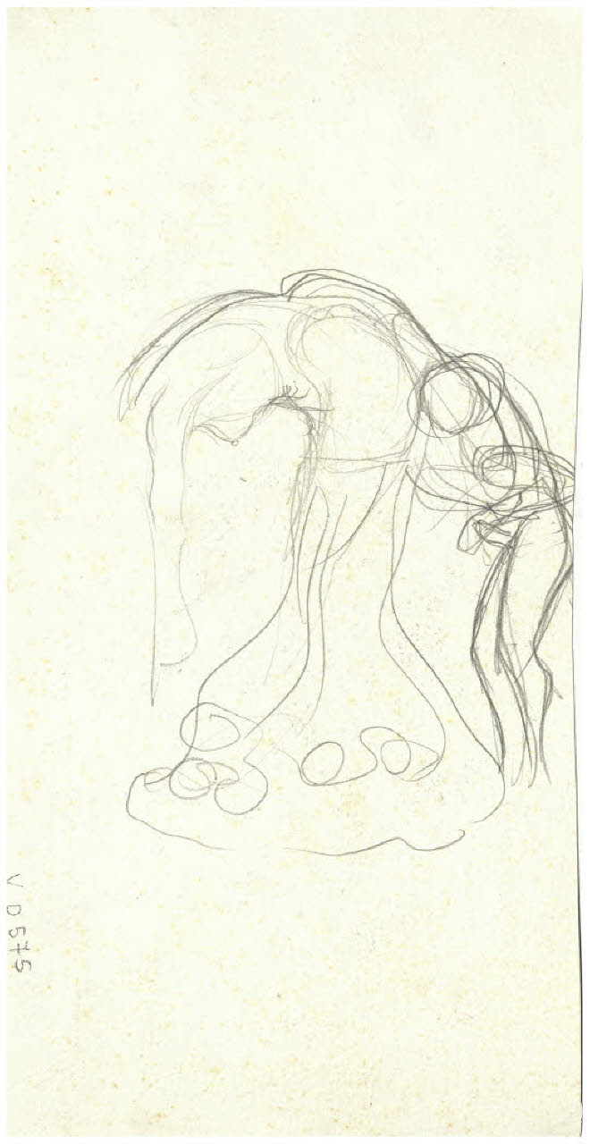 Schizzo di figure (disegno) di Disertori, Benvenuto Maria (prima metà sec. XX)