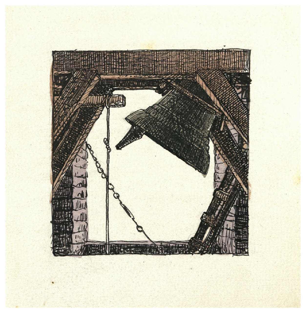 Campana (disegno) di Disertori, Benvenuto Maria (prima metà sec. XX)