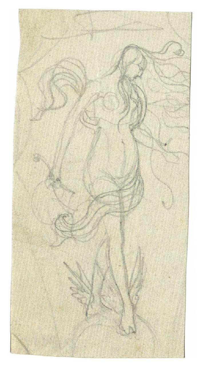 Fortuna (disegno) di Disertori, Benvenuto Maria (prima metà sec. XX)