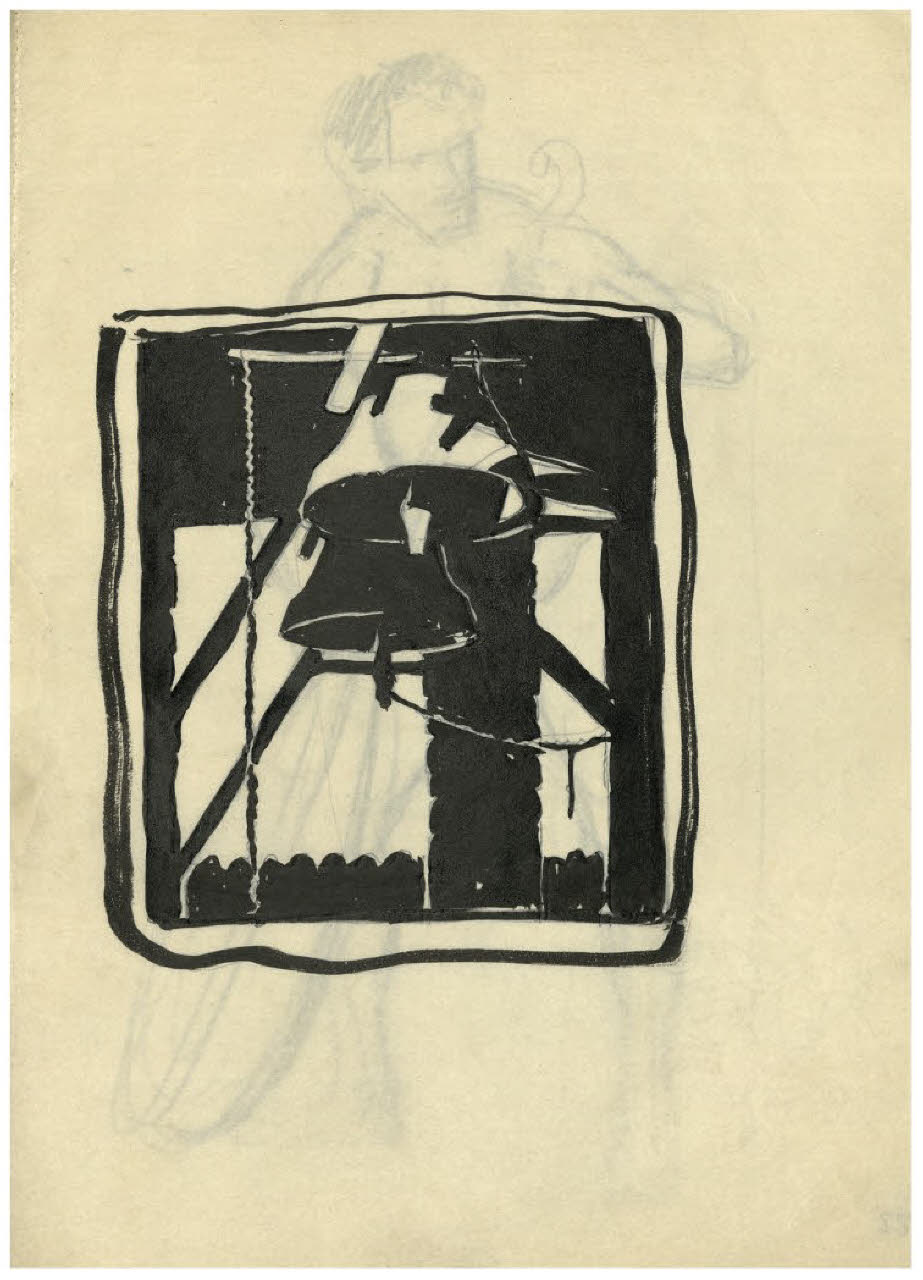 Campane (disegno) di Disertori, Benvenuto Maria (sec. XX)