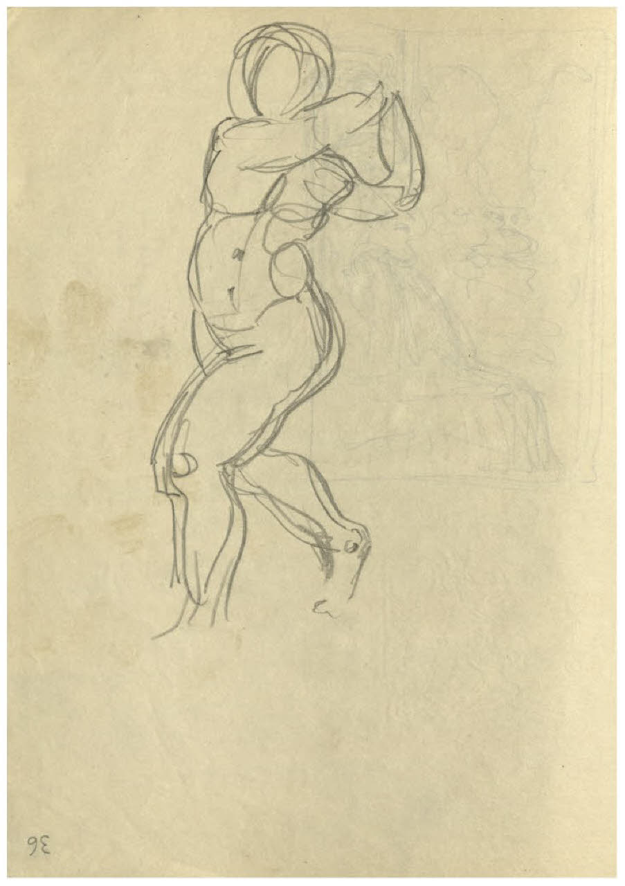 Figura (disegno) di Disertori, Benvenuto Maria (sec. XX)