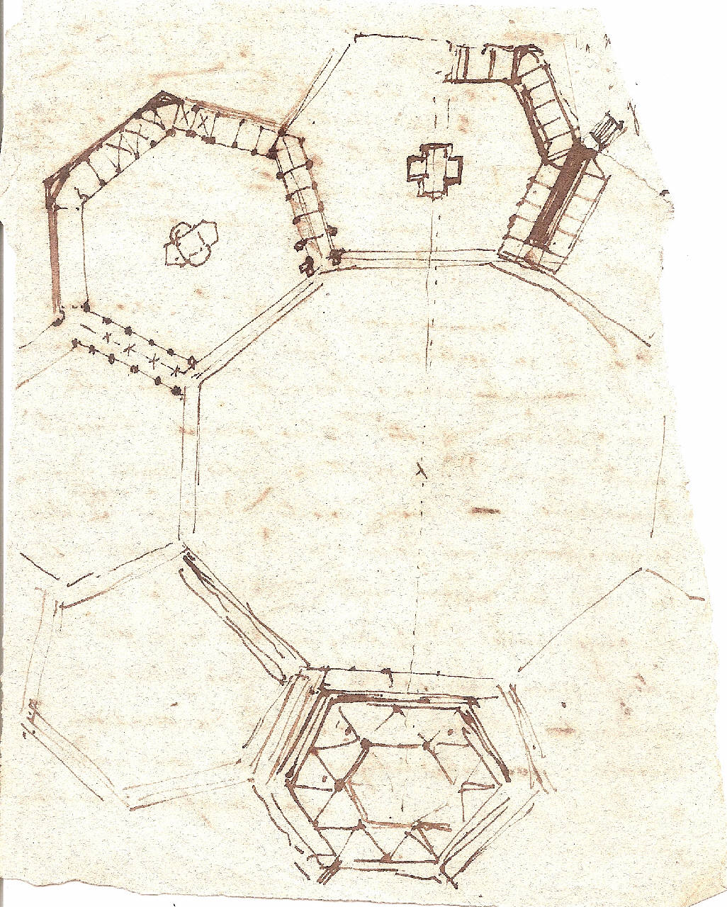 Studi vari (disegno) di Bisi, Luigi (sec. XIX)