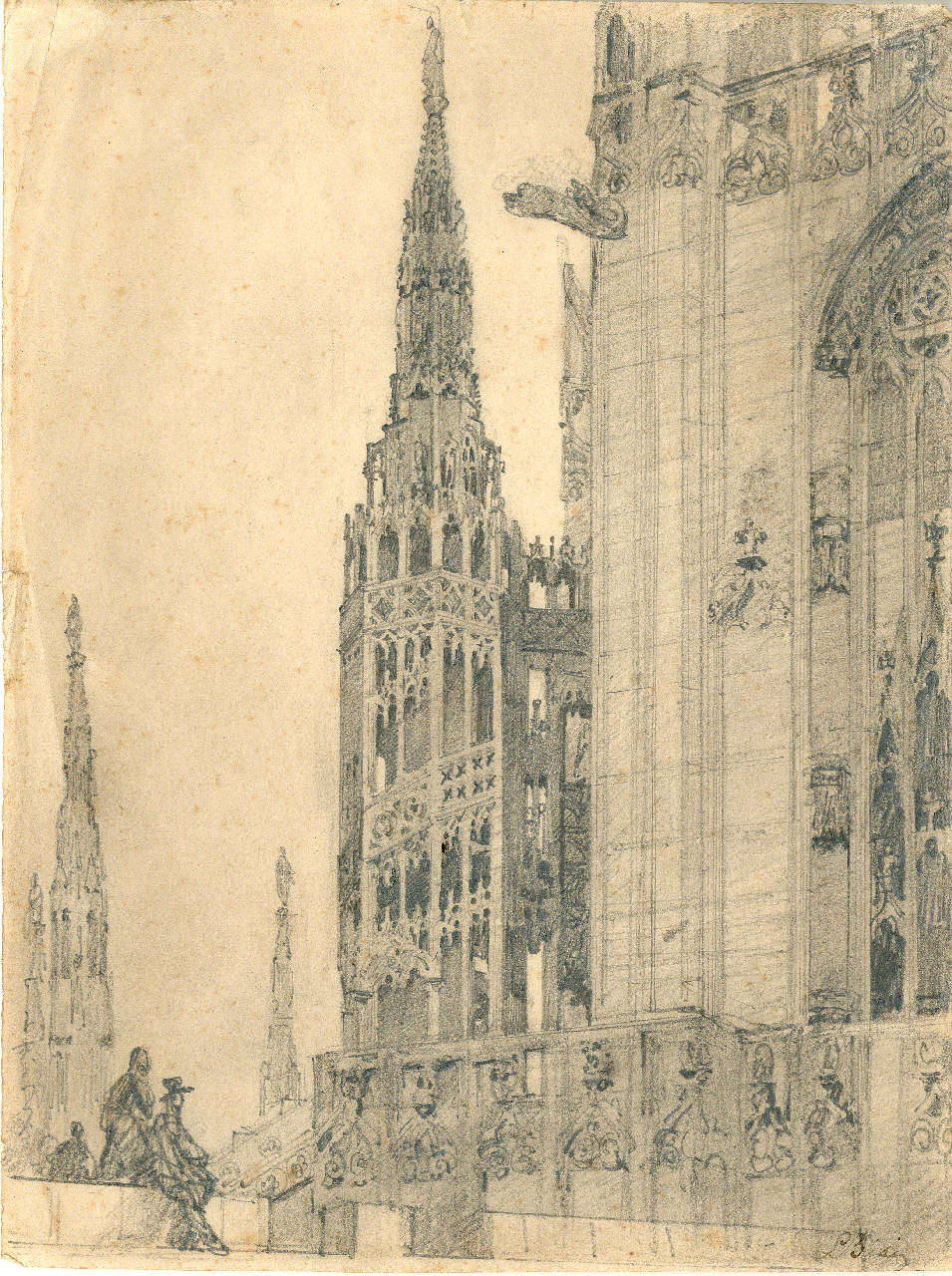 Gugliotto dell'Omodeo, Gugliotto dell'Omodeo (disegno) di Bisi, Luigi (sec. XIX)