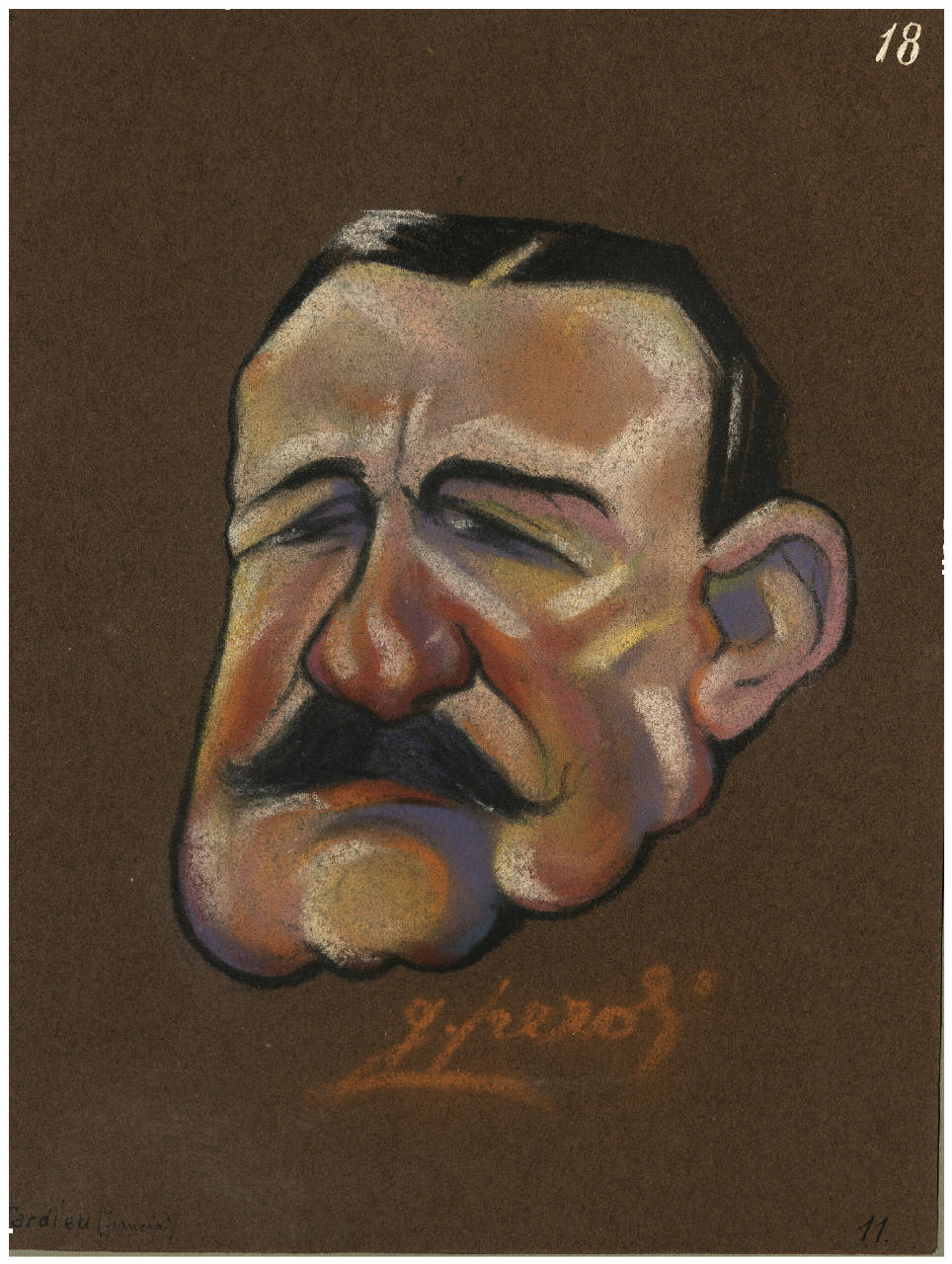 Tardieu (disegno) di Peroli, Gino (sec. XX)