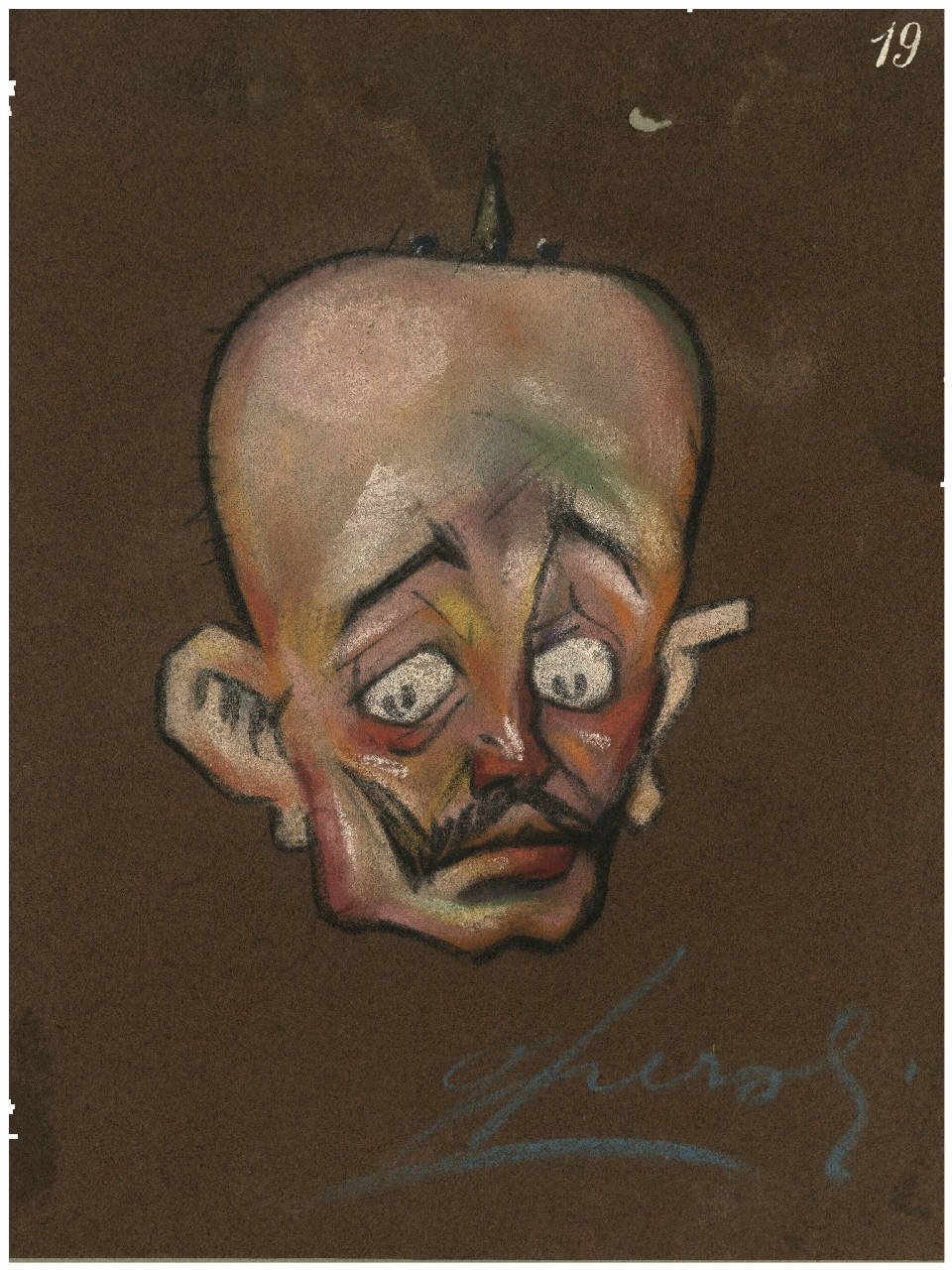 Il Re (disegno) di Peroli, Gino (sec. XX)