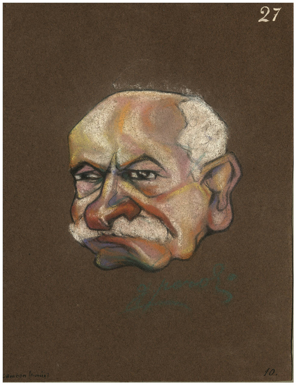 Cambon (disegno) di Peroli, Gino (sec. XX)