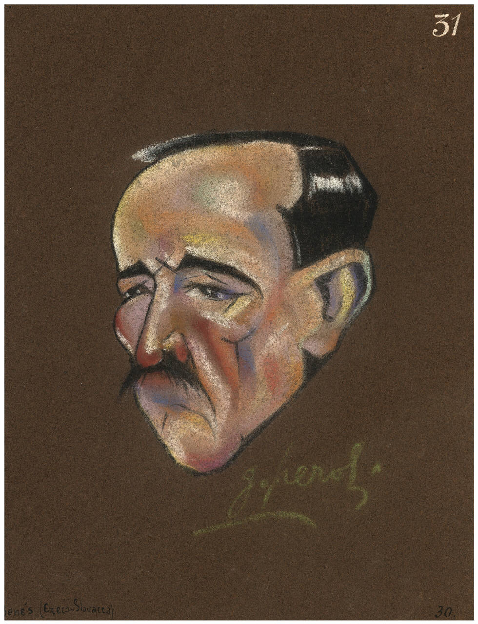 Benés (disegno) di Peroli, Gino (sec. XX)