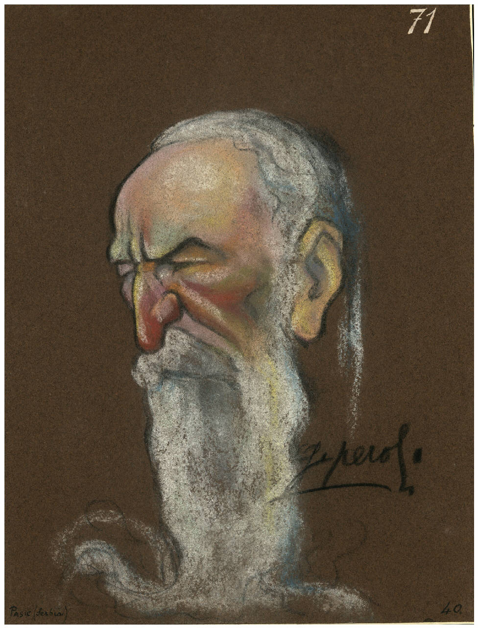 Pasic (disegno) di Peroli, Gino (sec. XX)