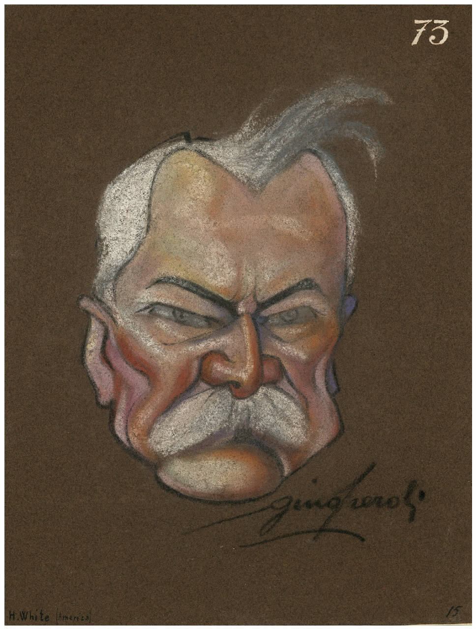 H.White (disegno) di Peroli, Gino (sec. XX)