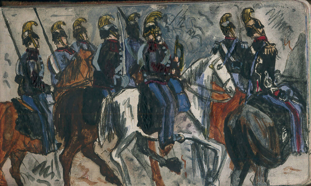 disegno di Ghisi, Camillo (fine sec. XIX)