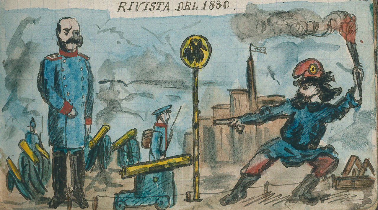 Rivista 1880 (disegno) di Ghisi, Camillo (fine sec. XIX)