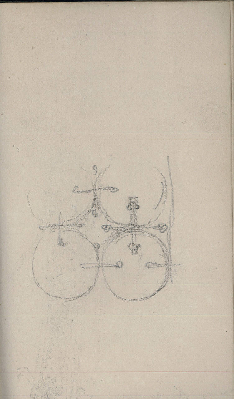 intarsio (disegno) di Bisi, Luigi (ca 1875 - ca 1875)