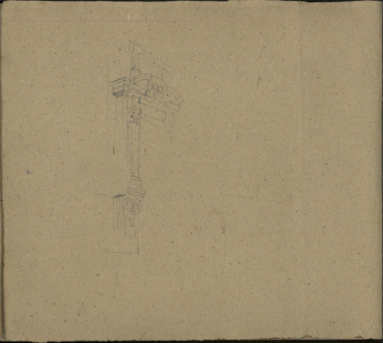 architettura (disegno) di Bisi, Luigi (1837 - 1886)